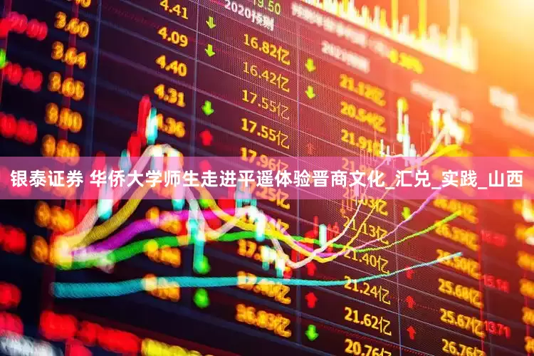 银泰证券 华侨大学师生走进平遥体验晋商文化_汇兑_实践_山西