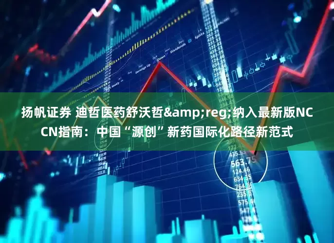 扬帆证券 迪哲医药舒沃哲&reg;纳入最新版NCCN指南：中国“源创”新药国际化路径新范式