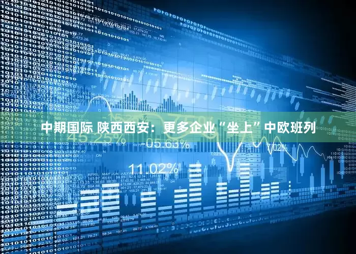 中期国际 陕西西安：更多企业“坐上”中欧班列